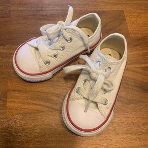 White Toddler Converse